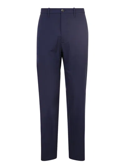 Nine In The Morning Easy Slim Chino Man Pants Clothing In Blue