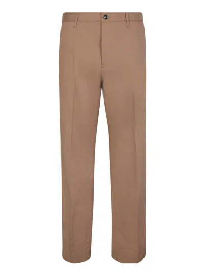 Nine In The Morning Trousers In Nude