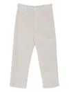 Nine In The Morning Corduroy Trousers In White