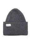 Nine In The Morning Unisex Ribbed Cuff Hat In Gray