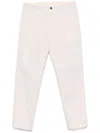 Nine In The Morning Light Beige Chino Pants With Functional Pockets In White