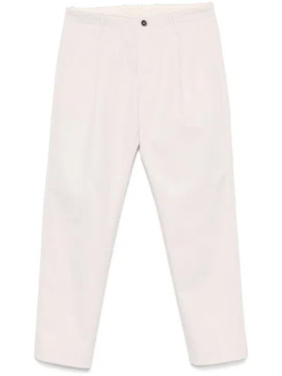 NINE IN THE MORNING WHITE CHINO PANTS