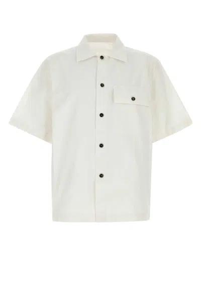 Nine In The Morning White Cotton Shirt