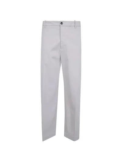 Nine In The Morning Wide-leg Trousers In White