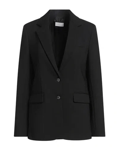 Nine In The Morning Woman Blazer Black Size L Virgin Wool, Elastane