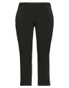 NINE IN THE MORNING NINE IN THE MORNING WOMAN PANTS DARK GREEN SIZE 27 WOOL, POLYAMIDE, ELASTANE