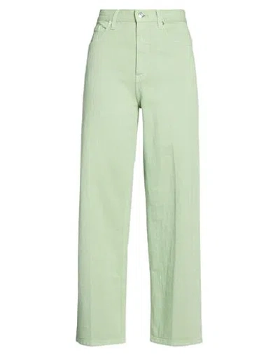 Nine In The Morning Woman Jeans Light Green Size 31 Cotton