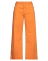 Nine In The Morning Woman Jeans Mandarin Size 32 Cotton, Elastane In Orange