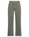 Nine In The Morning Woman Jeans Military Green Size 29 Cotton