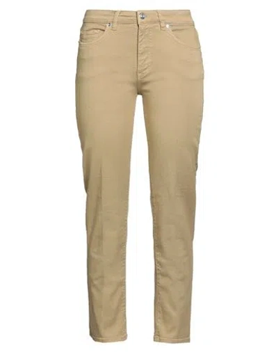 Nine In The Morning Woman Jeans Mustard Size 30 Cotton, Polyester, Elastane In Yellow