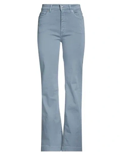 Nine In The Morning Woman Jeans Slate Blue Size 28 Cotton, Polyester, Elastane
