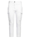 Nine In The Morning Woman Jeans White Size 29 Cotton, Elastane In White