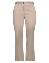 Nine In The Morning Woman Pants Beige Size 26 Cotton, Elastane