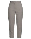 Nine In The Morning Woman Pants Beige Size 28 Polyester, Wool, Elastane In Gray