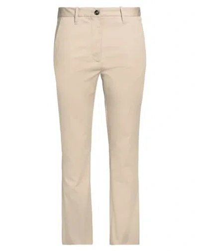 Nine In The Morning Woman Pants Beige Size 29 Cotton, Elastane