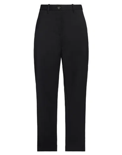 Nine In The Morning Woman Pants Black Size 24 Wool, Elastane