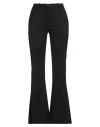 Nine In The Morning Woman Pants Black Size 27 Virgin Wool, Elastane In Black
