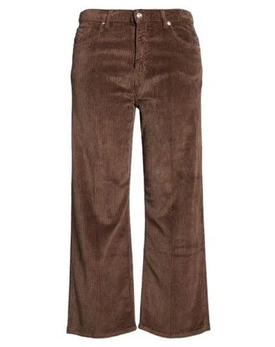 Nine In The Morning Woman Pants Brown Size 32 Cotton