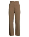 Nine In The Morning Woman Pants Camel Size 30 Cotton