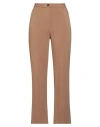 Nine In The Morning Woman Pants Camel Size 30 Polyester, Viscose, Elastane In Beige