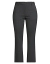 Nine In The Morning Woman Pants Charcoal Size 28 Wool, Polyamide, Elastane In Black