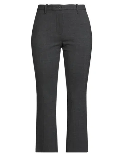 Nine In The Morning Woman Pants Charcoal Size 28 Wool, Polyamide, Elastane In Black