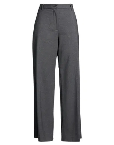 Nine In The Morning Woman Pants Charcoal Size 31 Polyester, Wool, Elastane In Gray