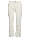 Nine In The Morning Woman Pants Cream Size 25 Cotton, Modal, Elastane