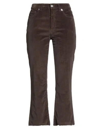 Nine In The Morning Woman Pants Dark Brown Size 25 Cotton, Modal, Elastane
