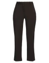 Nine In The Morning Woman Pants Dark Brown Size 28 Wool, Polyamide, Elastane
