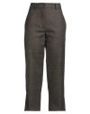 Nine In The Morning Woman Pants Dark Brown Size 29 Cotton