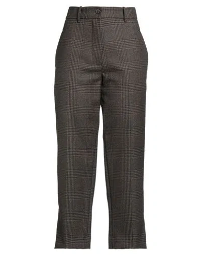 Nine In The Morning Woman Pants Dark Brown Size 29 Cotton