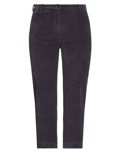 Nine In The Morning Woman Pants Plum Size 29 Cotton, Elastane In Purple