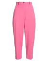 Nine In The Morning Woman Pants Fuchsia Size 27 Polyester, Viscose, Elastane In Pink