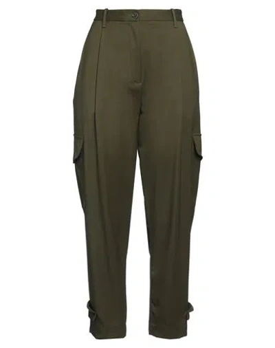 Nine In The Morning Woman Pants Green Size 30 Wool, Elastane
