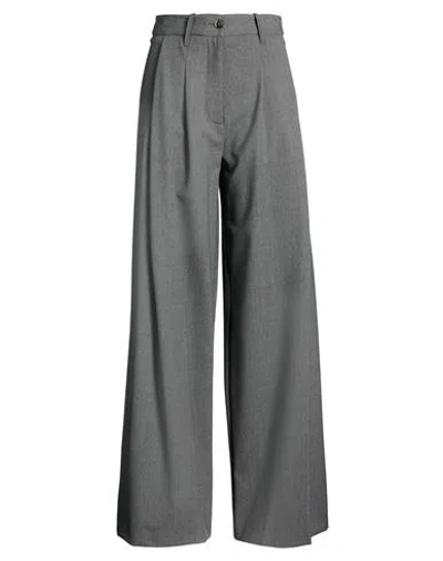 Nine In The Morning Woman Pants Grey Size 25 Polyester, Virgin Wool, Elastane In Gray