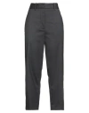 Nine In The Morning Woman Pants Grey Size 28 Virgin Wool, Elastane In Black