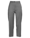 Nine In The Morning Woman Pants Grey Size 30 Virgin Wool, Viscose, Polyester, Elastane In Grey
