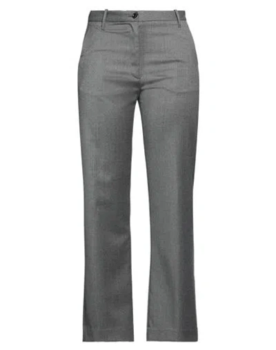 Nine In The Morning Woman Pants Grey Size 30 Virgin Wool, Viscose, Polyester, Elastane