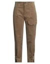 Nine In The Morning Woman Pants Khaki Size 30 Cotton, Elastane In Brown