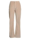 Nine In The Morning Woman Pants Light Brown Size 31 Cotton, Modal, Elastane