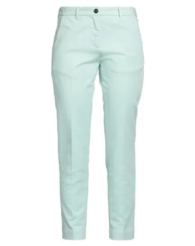 Nine In The Morning Woman Pants Light Green Size 26 Cotton, Elastane