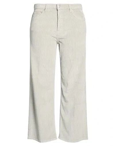 Nine In The Morning Woman Pants Light Grey Size 32 Cotton