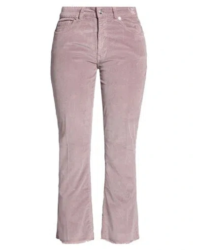 Nine In The Morning Woman Pants Lilac Size 27 Cotton, Modal, Elastane In Pink