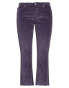 Nine In The Morning Woman Pants Mauve Size 28 Cotton, Modal, Elastane In Purple