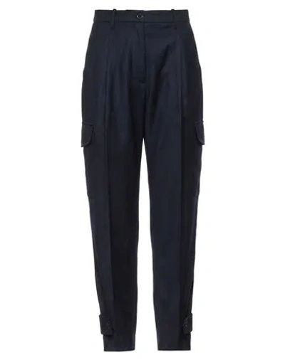 Nine In The Morning Woman Pants Midnight Blue Size 26 Wool, Elastane In Brown