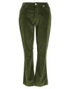 Nine In The Morning Woman Pants Military Green Size 29 Cotton, Modal, Elastane In Green