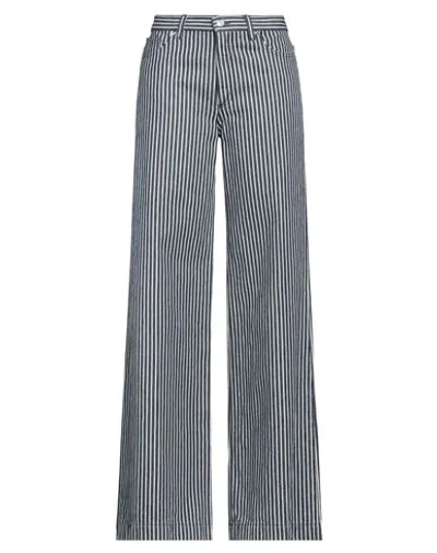 Nine In The Morning Woman Pants Navy Blue Size 28 Cotton