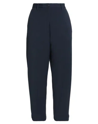 Nine In The Morning Woman Pants Navy Size 26 Polyester, Viscose, Elastane In Navy Blue