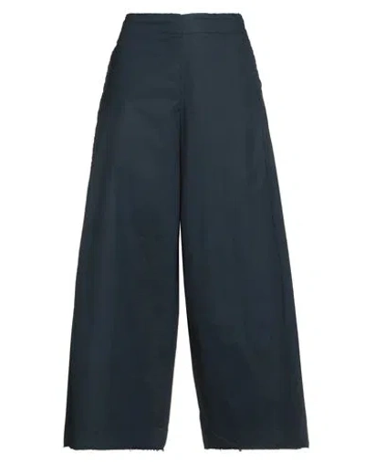 Nine In The Morning Woman Pants Navy Size 29 Cotton, Silk, Elastane